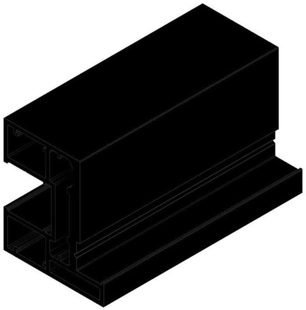 Center Glazed Aluminium Door Frame Posts – PARTITIONS LTD