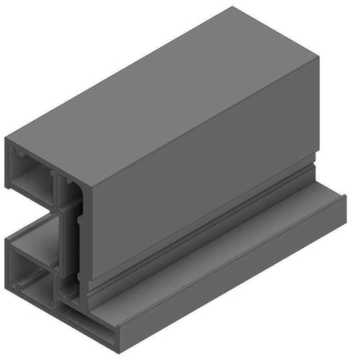 Center Glazed Aluminium Door Frame Posts – PARTITIONS LTD
