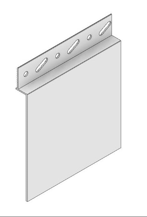 ST100 - White Recessed Skirting Trim 100mm