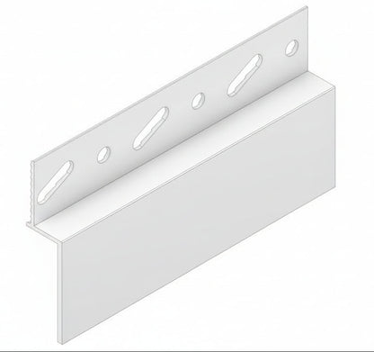 ST30 - White Recessed Skirting Trim 30mm