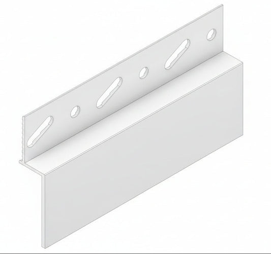 ST30 - White Recessed Skirting Trim 30mm