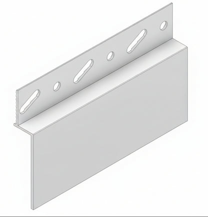 ST40 - White Recessed Skirting Trim 40mm