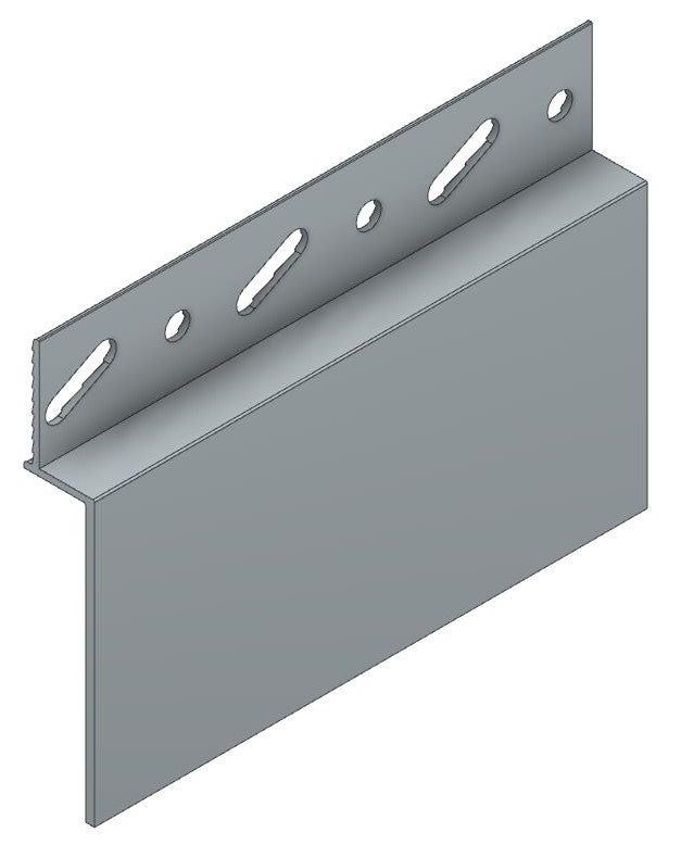 ST50 - 50mm Shadow Gap Skirting  Profile Reveal Trim 3000mm