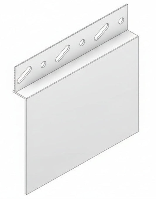 ST75 - White Recessed Skirting Trim 75mm