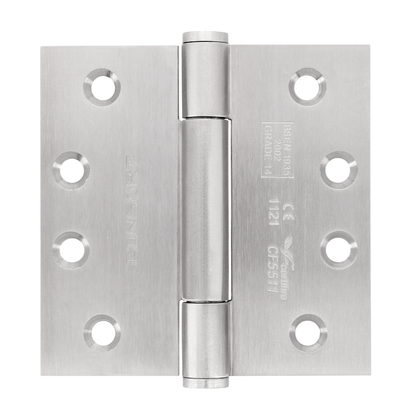 Timber Door Butt Hinge 102 x 102 x 3mm PARTITIONS LTD