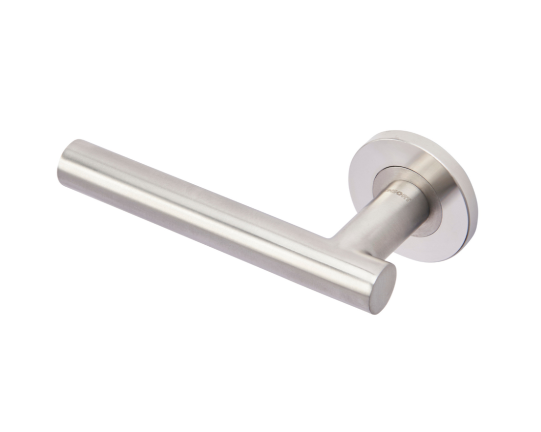 Tee Shaped SSS Door Lever Set - CH899