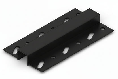 W12 Channel profile black 3.0mm