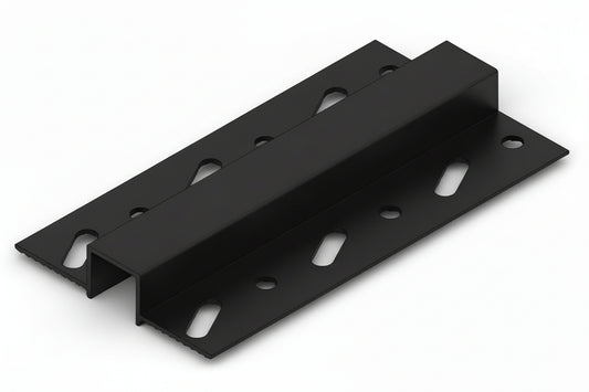 W12 Channel profile black 3.0mm