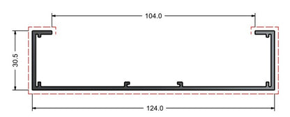 WRHT-100 Fair End Wall Cap Dimensions
