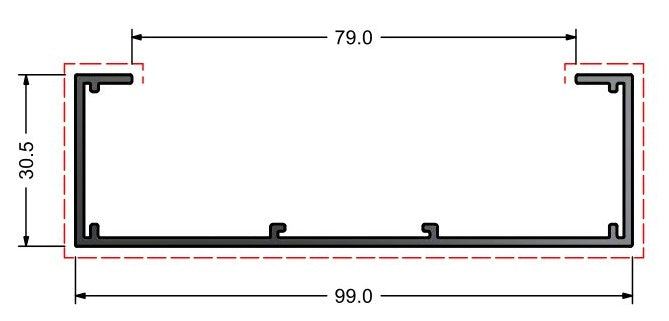 WRHT-75 Fair End Wall Cap Dimensions