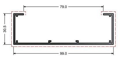 WRHT-75 Fair End Wall Cap Dimensions