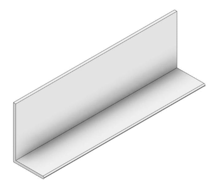White Aluminium Ceiling Perimeter Angles Profiles 3000mm